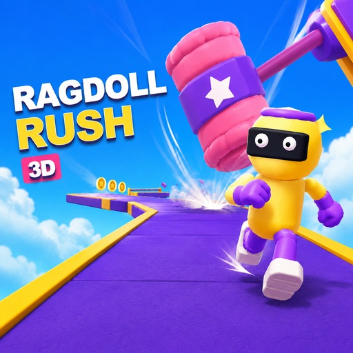 Ragdoll Rush 3D: Sky Race