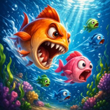 Fishy Feast - jogo online grátis
