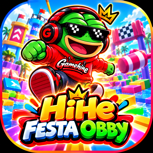 HiHe Festa Obby - jogo online grátis